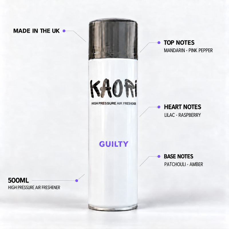 Kaori Guilt Car Air Freshener Spray